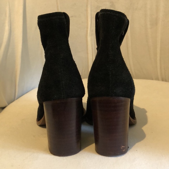 Splendid Black Suede Booties - Picture 4 of 8